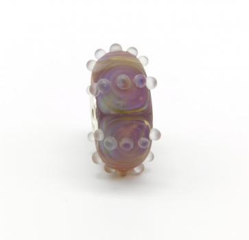 Lavender Pearl Alien Frost - Elfbeads Glas - Originalfoto